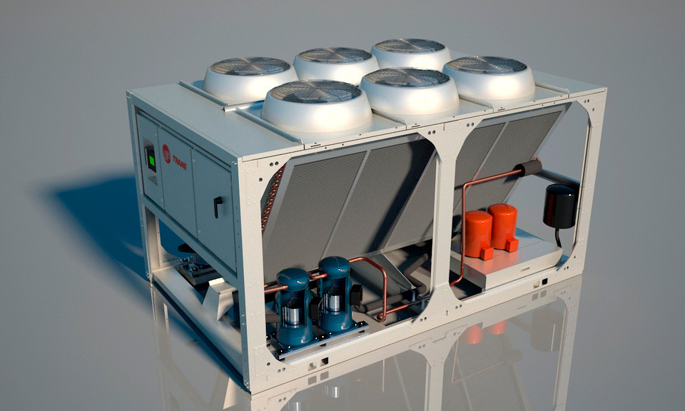 CXAM Chiller Modeli Dynaview Kontrol Paneli